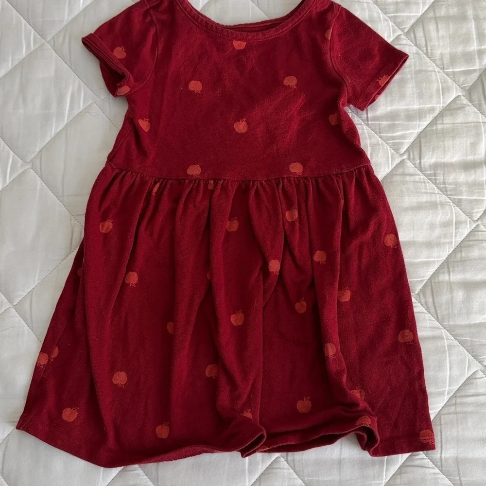Old Navy Kids Dress Set - Red, Black, Green, Cream